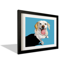 Fashionable Home Decoration Wooden Modern Picture Frame Creative Animal Stereo Photo Frames